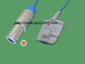China Datascope Mindray SPO2 Finger Sensor / Infant Spo2 Sensor Round 6 Pin supplier