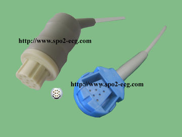 China High Performance Datex Spo2 Cable DPK1 10 Pin Connector For Hodpital supplier
