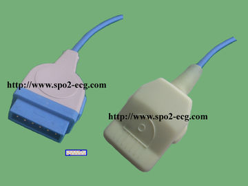 China GE- Marquette SPO2 Extension Cable Rectangular 11 Pin 12 Months Warranty supplier